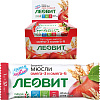 Батончик мюсли Леовит с яблоком и семенем льна, 26штx30г