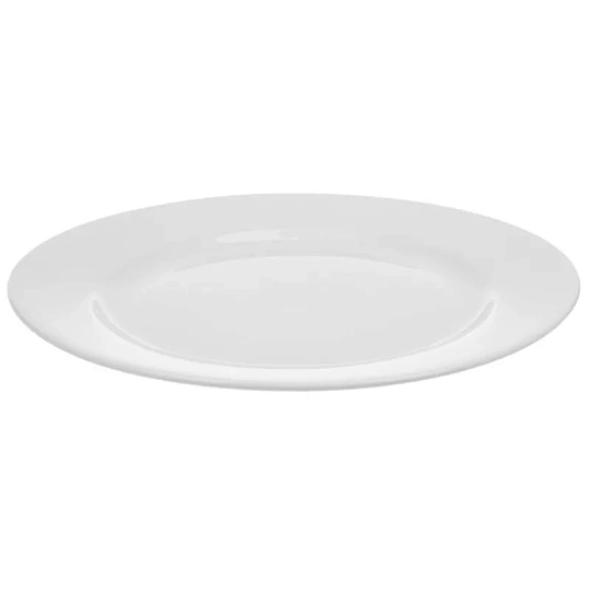 Тарелка Chan Wave Classic мелкая D 175мм фарфор, белый   , фк0176