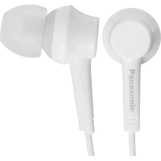 Наушники Panasonic RP-TCM115GCW, вкладыши, белый