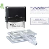Штамп самонаборный NEW Printer С40-Set-F 6/4стр+рам.23х59мм 2кассы кор.черн