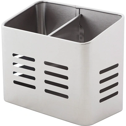 Подставка для столовых приборов с 2мя отделениями CARNALE, 16х9х13 см