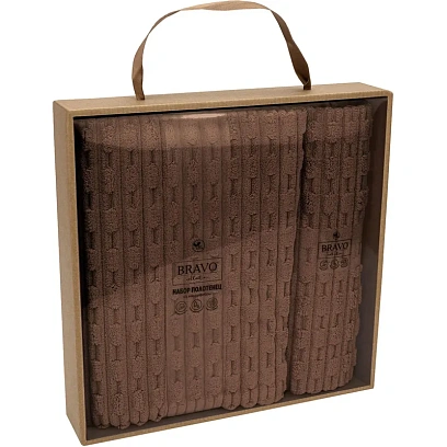 Набор полотенец НВ Фарбен,(35х75 + 70х130),беж,162167