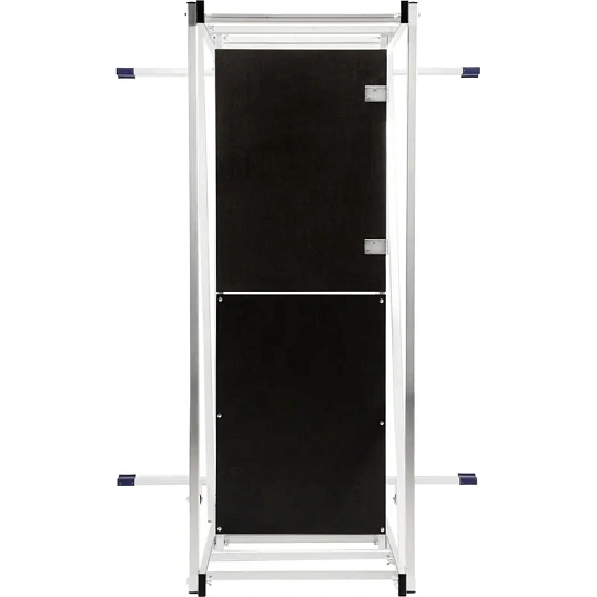 Лестница - вышка, алюминиевая, рабочая высота 3,2 м