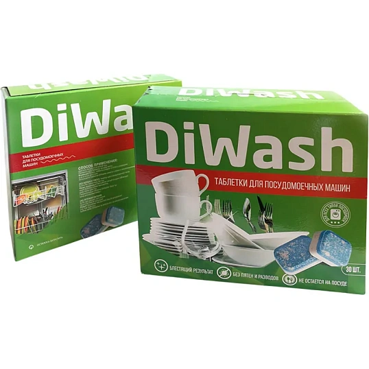 Таблетки для ПММ DiWash 30шт/уп