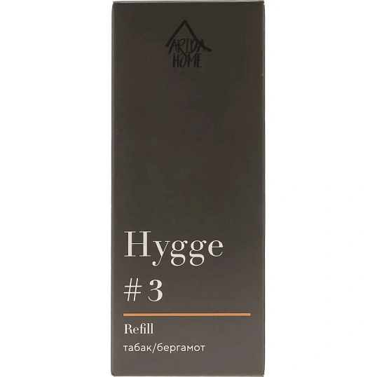 Наполнитель для аромадиффузора Hygge 3 Табак и Бергамот 100 мл, АР 100-323