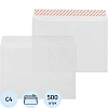Конверт белый С4 стрип 229х324 100г Фин 500шт/ уп