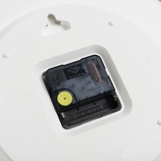 Часы настенные круг d=30см, корпус белый Классика арт.3027-121W