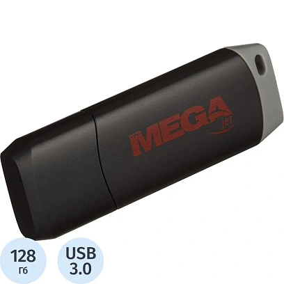 Флеш-память Promega Jet 128GB USB3.0/черн пластик/под лого NTU181U3128GBK