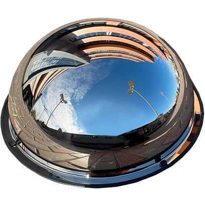 Зеркало противокражное обзорное, для помещений купольное 800 мм Turbosky