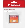 Карта памяти Compact flash CF Transcend 8GB 133X Ultra Speed, TS8GCF133