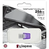 Флеш-память Kingston microDuo 3C G3, 256 Гб, USB 3.2 & USB Type-C и Type-A