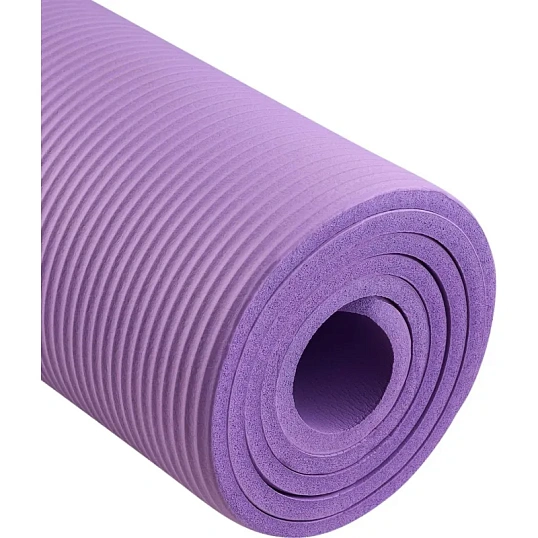 Коврик для йоги STARFIT FM-301 NBR,1,0см,183x61см,фиол пастель,УТ-00018919