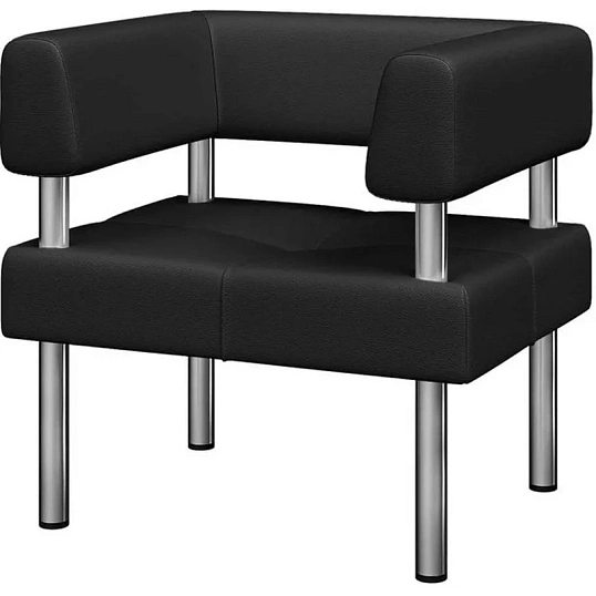 Кресло MV_ Комус Мебель Balance (Bu1-2) к/з Or.16/Ec.3001 черн