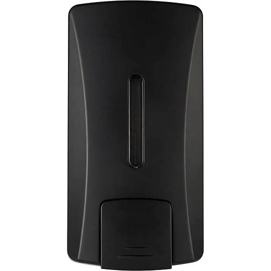 Дозатор для жидкого мыла 1000 мл пластик, черный