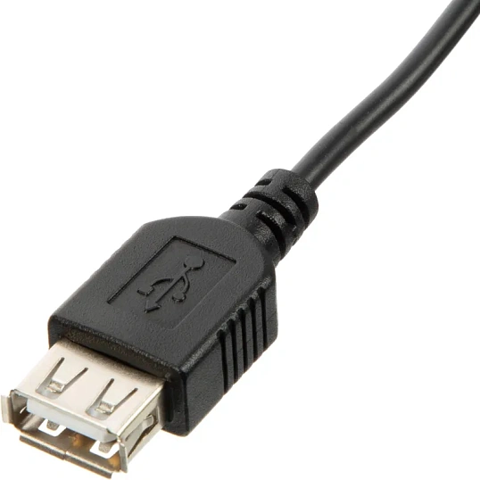 Удлинитель (OAVDC009) USB 2.0 AM/AF, 1.8м, чер
