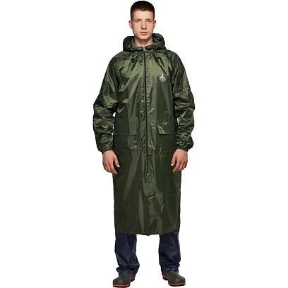 Плащ влагозащитный Тайфун зеленый 60-62/170-176