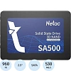 SSD накопитель Netac SATA-III 960GB NT01SA500-960-S3X SA500 2.5