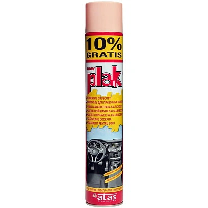 Полироль -очиститель салона  PLAK  750 мл (аэр.),  Персик 5165