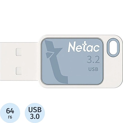 Флеш-память Netac UA31 USB3.2 64GB