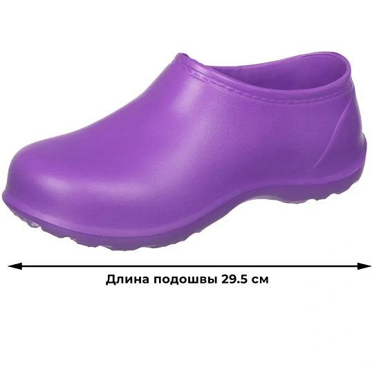 Галоши Лаура женские цв. фиолетовый ЭВА р.41
