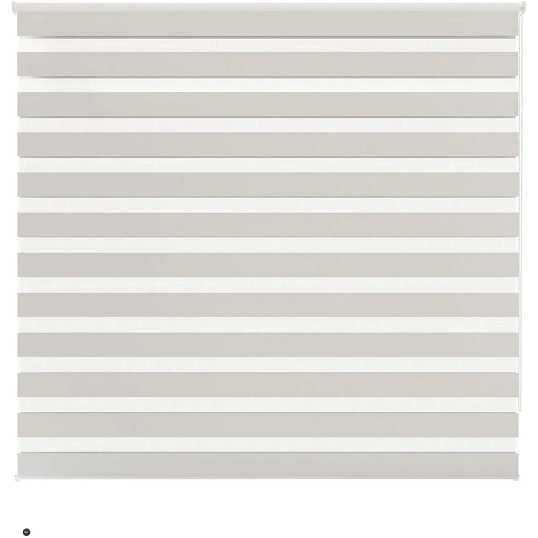 Рулонная штора Комус Мебель Angora 538603 V1 день/ночь, 50х160, белый