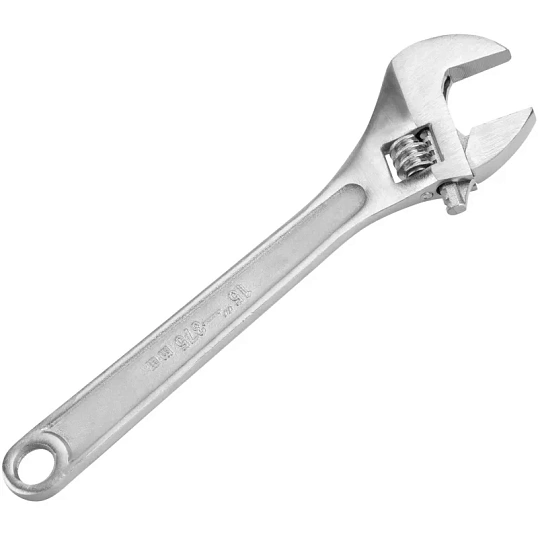 Ключ разводной 375 мм хромированный Sparta 155405