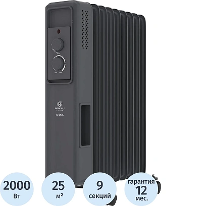 Радиатор масляный ROYAL CLIMA ROR-AR9-2000M