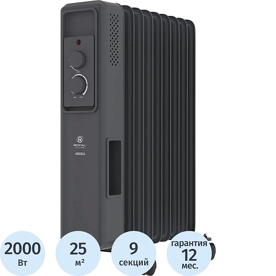 Радиатор масляный ROYAL CLIMA ROR-AR9-2000M