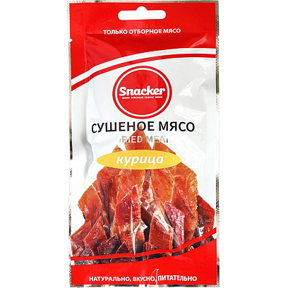Снеки Курица сушеная Snacker, 50г