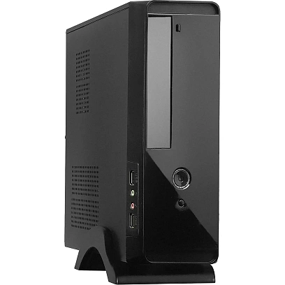 Корпус Desktop ExeGate MI-209-M300 mini-ITX/mATX, 300Вт,черный(EX268698RUS)