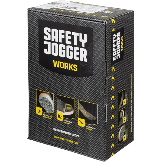 Полуботинки Safety Jogger MODULO S1PS SANDAL BLK р.37