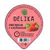 Каша Delika овсяная с клубникой, 43г