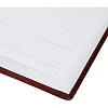 Ежедневник недатированный корич, тв.пер, 140х200, 160л, Lozanna AZ052/brown
