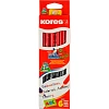 Карандаши цветные 2цв 3-гран,двустор Kores JUMBO 94851
