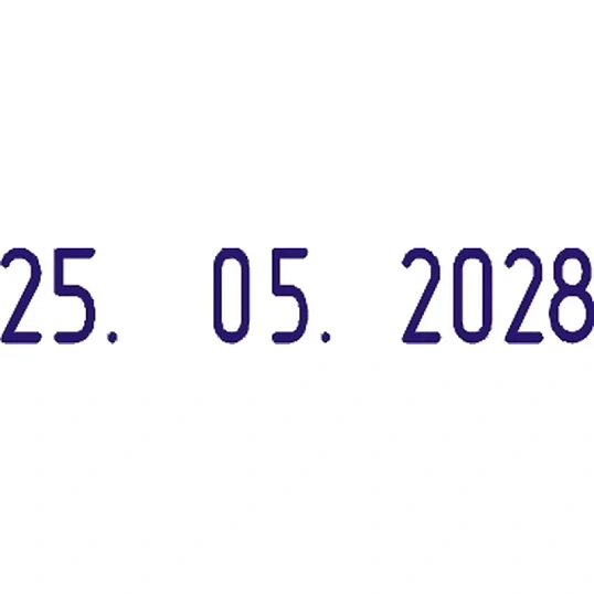 Датер ручной Colop 5мм, месяц цифрами, 05000 Bank