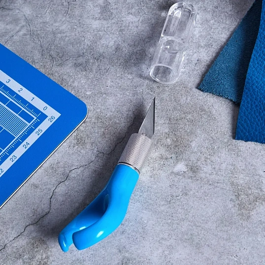 Нож макетный мини TOPFORT, пластик