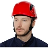 Каска защитная DELTA PLUS GRANITE WIND, красная (GRAWIROFL)