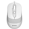 Мышь компьютерная A4Tech Fstyler (FM10 WHITE)белый/серый оптич 1600dpi/4but