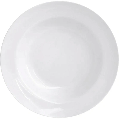 Тарелка глубокая,фарфор белая Идиллия d=200мм (4С0247)