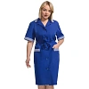 Халат для горничных и уборщиц у01-ХЛ кор.рук вас (р.44-46) 170-176