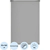 Рулонная штора Комус Мебель blackout silver 537837 V2, 90х160, серый