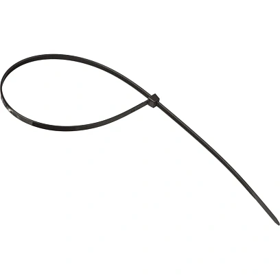 Хомут стяжка нейлоновая TOPFORT 5х400 (4,8х400 мм) чёрный 100 шт/уп