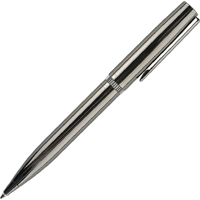 Ручка шариковая BOSTON ворон.стал.чер.корп,0.7мм,син, 20-0359