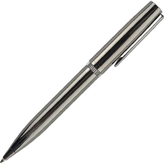 Ручка шариковая BOSTON ворон.стал.чер.корп,0.7мм,син, 20-0359