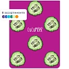 Блокнот SMART JOURNAL А7,250л,10 вид,отрыв.блок,без линовки,микс 3 3-558/03