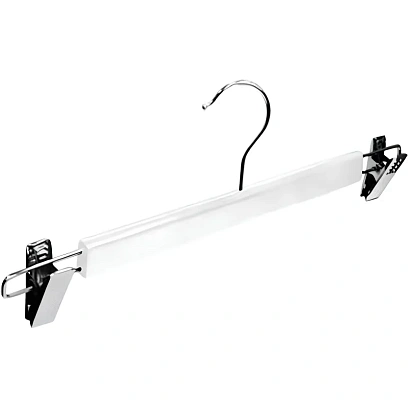 Вешалка-плечики MDM_WS 006/HNG.093.5.WH/дер.мет L-375мм,бел.5шт/уп