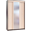 Шкаф-купе Сокол 3-ств.ШР-156.2 с зеркалом 1468x600x2400, венге/дуб