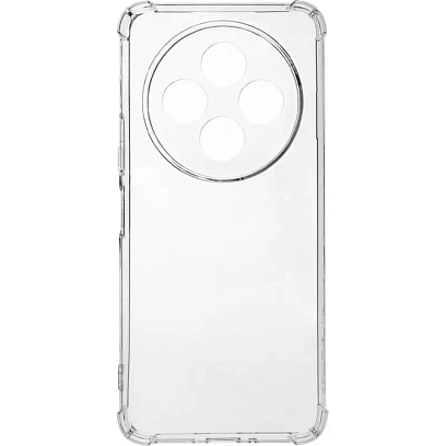 Чехол накладка PERO силикон для Tecno Spark 30C прозрачный усиленный