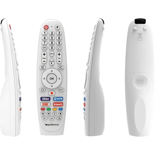 Телевизор 32 Topdevice TDTV32CS04H_WE, HD ready, смарт (WildRed) белый