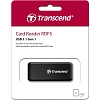 Картридер Transcend TS-RDF5K USB 3.1 RDF5 для карт пам. SD/microSD, чёрный